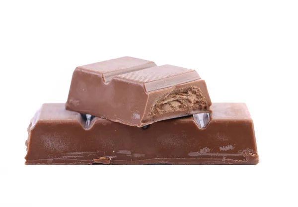 Coklat bar dengan isi — Stok Foto