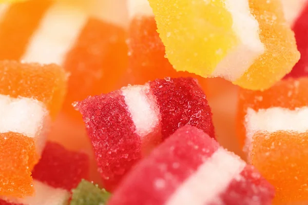 Contexto de diferentes doces de pasta de frutas . — Fotografia de Stock