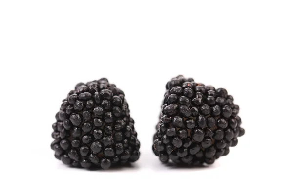 Two black jujube colored balls — Stock Photo, Image