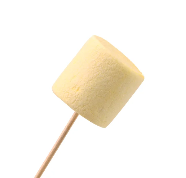 Marshmallow in de vorm van een cilinder. — Stockfoto
