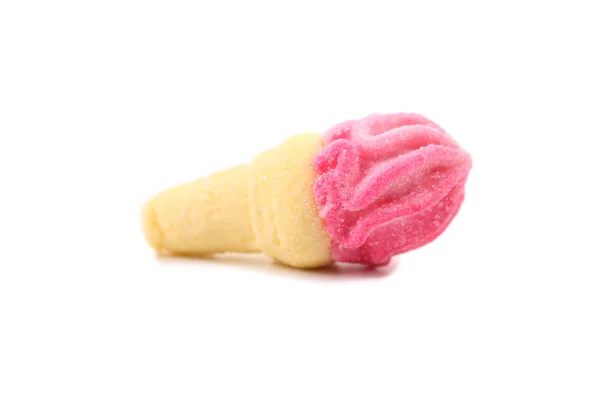 Malvavisco en forma de helado . —  Fotos de Stock