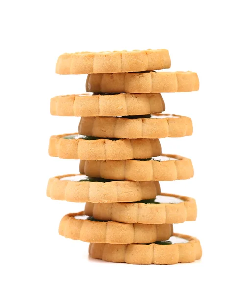 Stacks of cookies — Stock Photo, Image