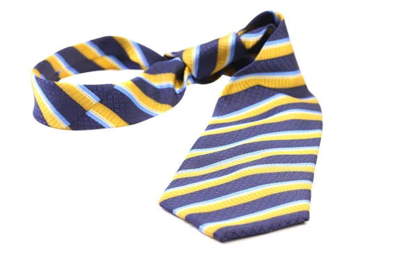 Tie a colorful striped. — Stock Photo, Image