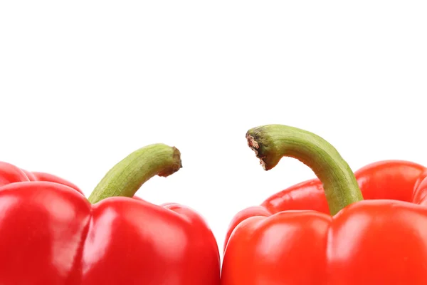 Toppen av röd paprika. — Stockfoto