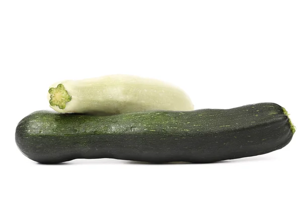 White and green vegetable marrow. — Stock Photo, Image