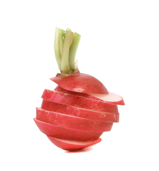 One radish slices. — Stock Photo, Image