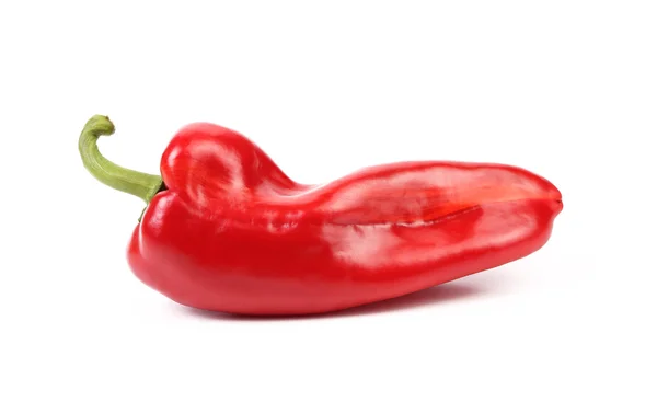 Röda söta spetsiga peppar (capsicum) — Stockfoto