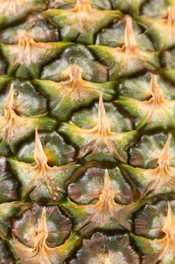 ananas deri arka plan. Makro.