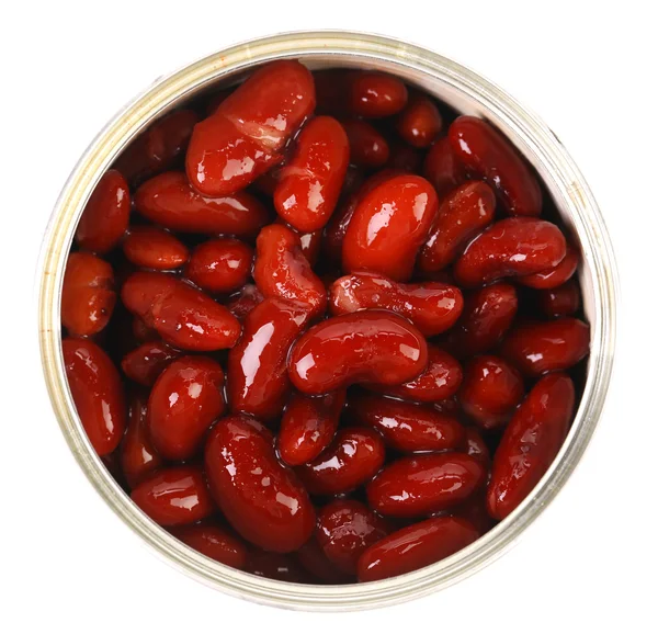 Can of red beans. — Stock Photo, Image