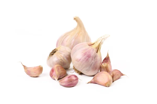 Fresh garlic and cloves. — Stock Photo, Image