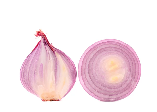 Different sliced red onion — Stock Photo, Image