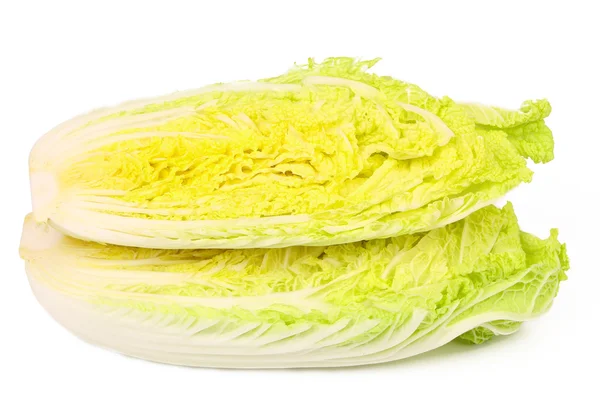 Cross section of chinese cabbage Stock Image