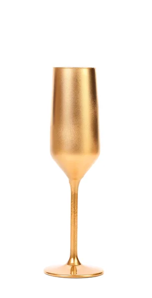 Copo de champanhe dourado — Fotografia de Stock