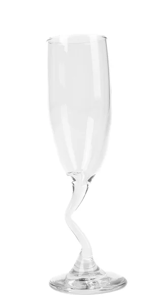 Leeg champagneglas — Stockfoto