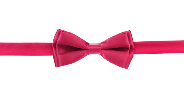 Red bow tie — Stock Photo, Image