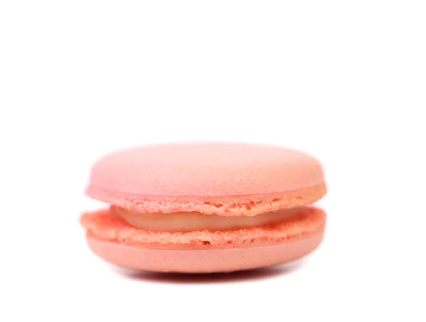 Traditional French pink macaron. — Stock Photo, Image