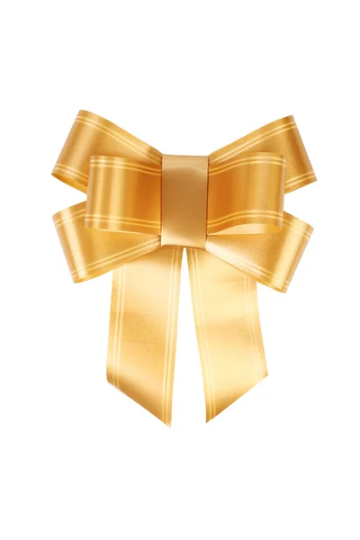 Gold bow — Stock Photo, Image
