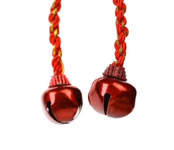 Christmas red bells — Stock Photo, Image