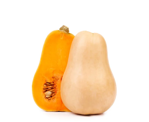 Butternut pumpkin and slice. — Stock Photo, Image