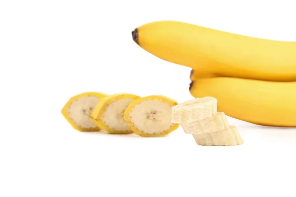 Sliced bananas — Stock Photo, Image