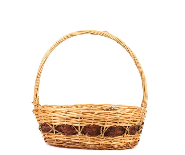 Splot starodawny wiklinowy koszyk — Zdjęcie stockowe