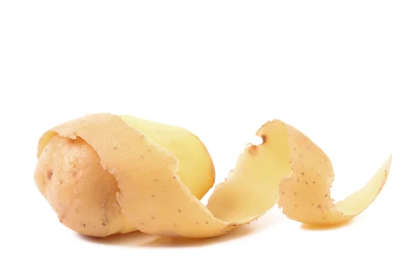 Potato and peel — Stock Photo, Image