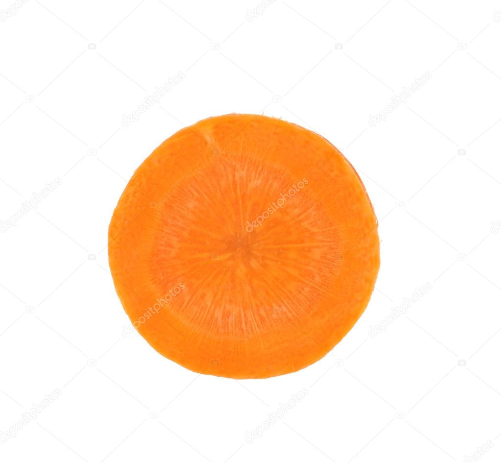 Carrot slice.