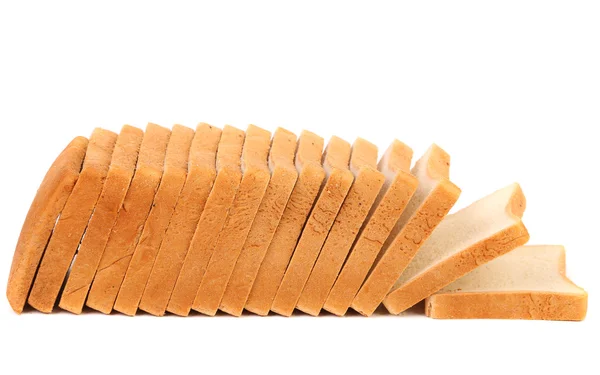 Sliced white bread — Stock Photo, Image