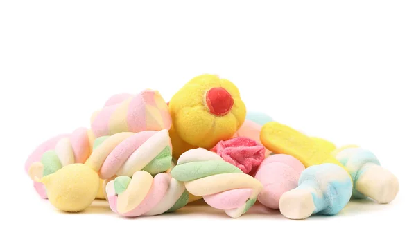 Different colorful marshmallow. — Stock Photo, Image