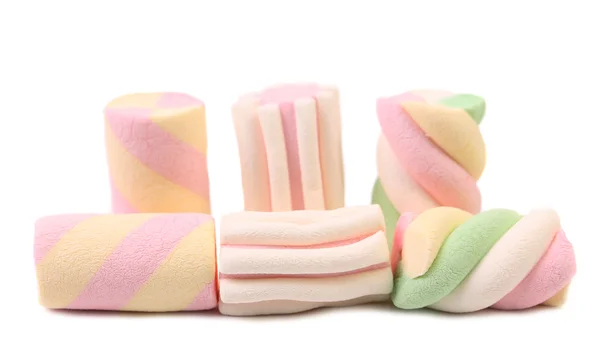 Farbenfrohe Marshmallows. — Stockfoto