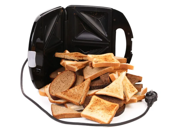 Tosti-ijzer. en dit is niet de limiet. — Stockfoto