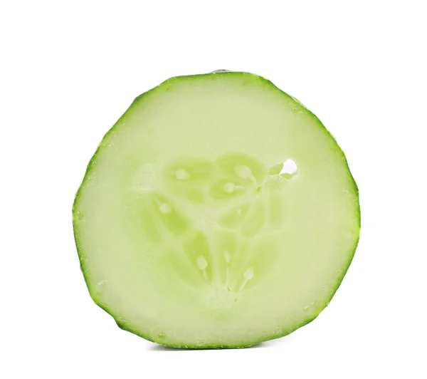 Slice of resh cucumber. — Stock Photo, Image