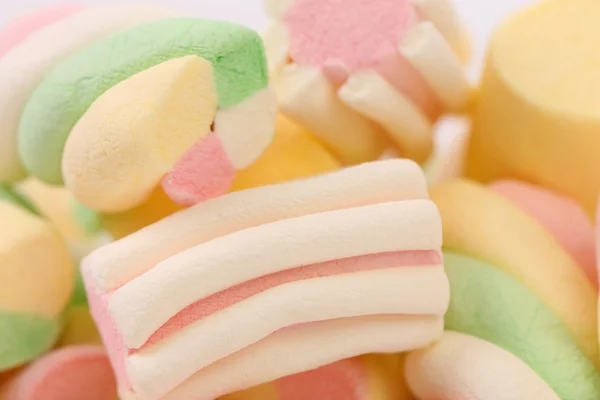 Färgglada marshmallow — Stockfoto