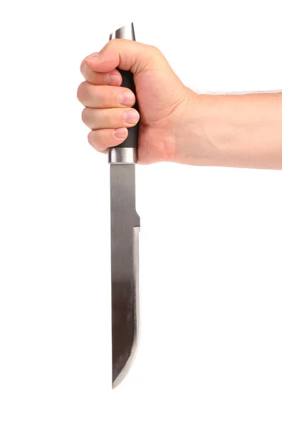 Cuchillo en una mano — Foto de Stock