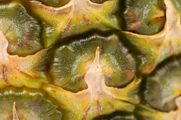 Achtergrond van ananas. Close-up. — Stockfoto