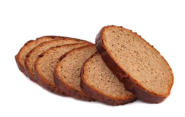 Slices of brown bread. — Stock Photo, Image