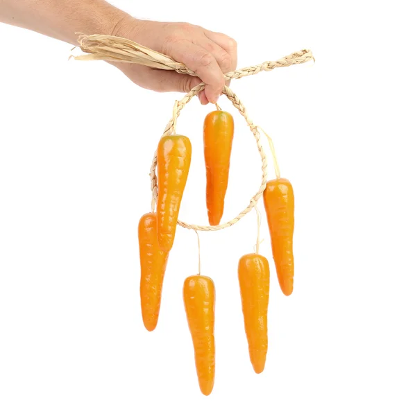 Close-up of a toy carrot — Stock Photo, Image