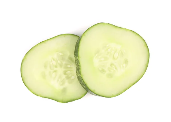 Two slices of cucumber. — Stock Photo, Image
