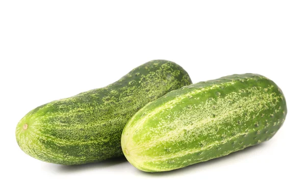 Twee komkommers. — Stockfoto
