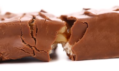 kırılmış Çikolata dolgulu.