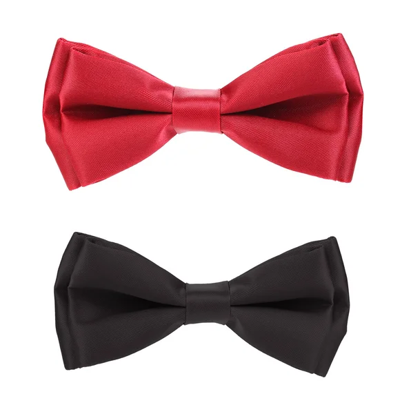 Red and black bows. — Stock Photo, Image