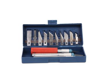 set zanaat bıçaklar.