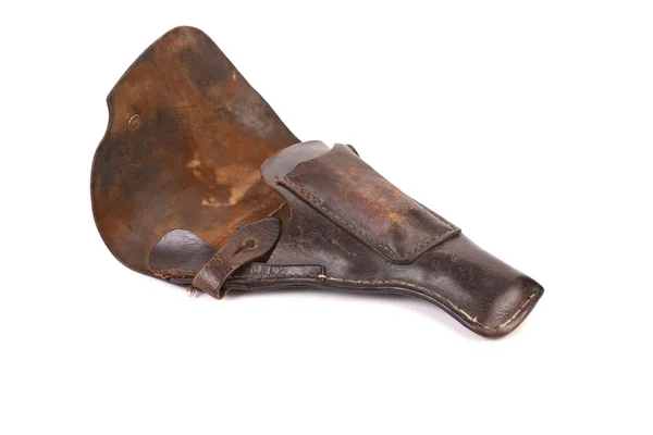 Old brown holster. — Stock Photo, Image