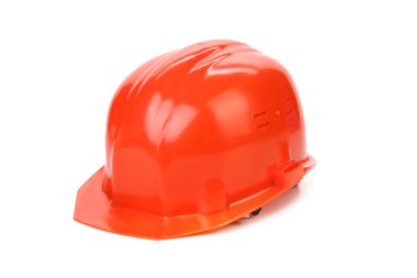 Kırmızı kask.