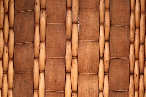 Achtergrond van willow weven en touw. — Stockfoto