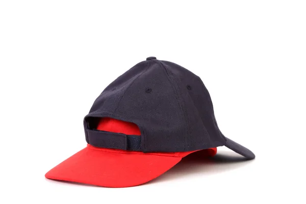 Casquette noire et rouge pour baseball — Photo