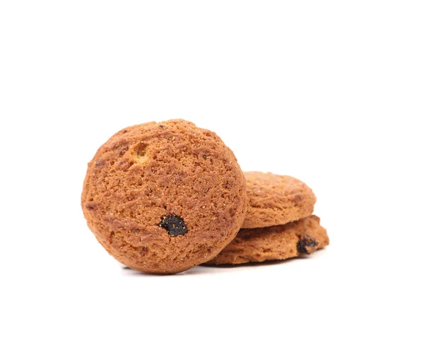 Ovesné čokoláda čip cookies — Stock fotografie