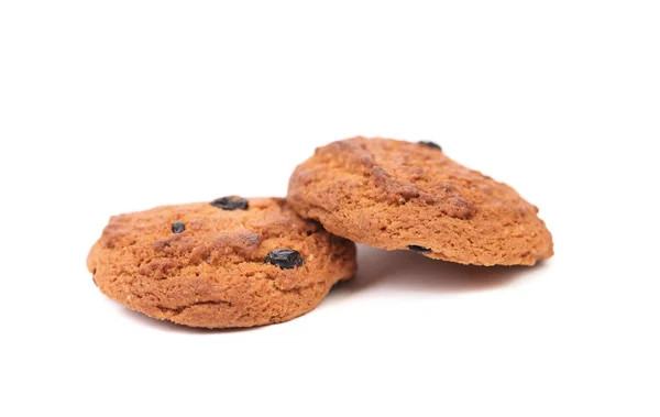 Galletas de avena con chispas de chocolate . — Foto de Stock