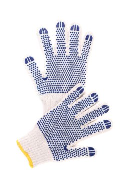 Working gloves isolated clipart