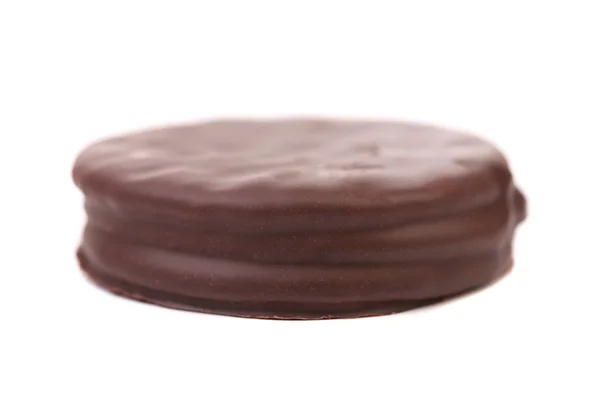 Un bocadillo de galletas con chocolate . — Foto de Stock